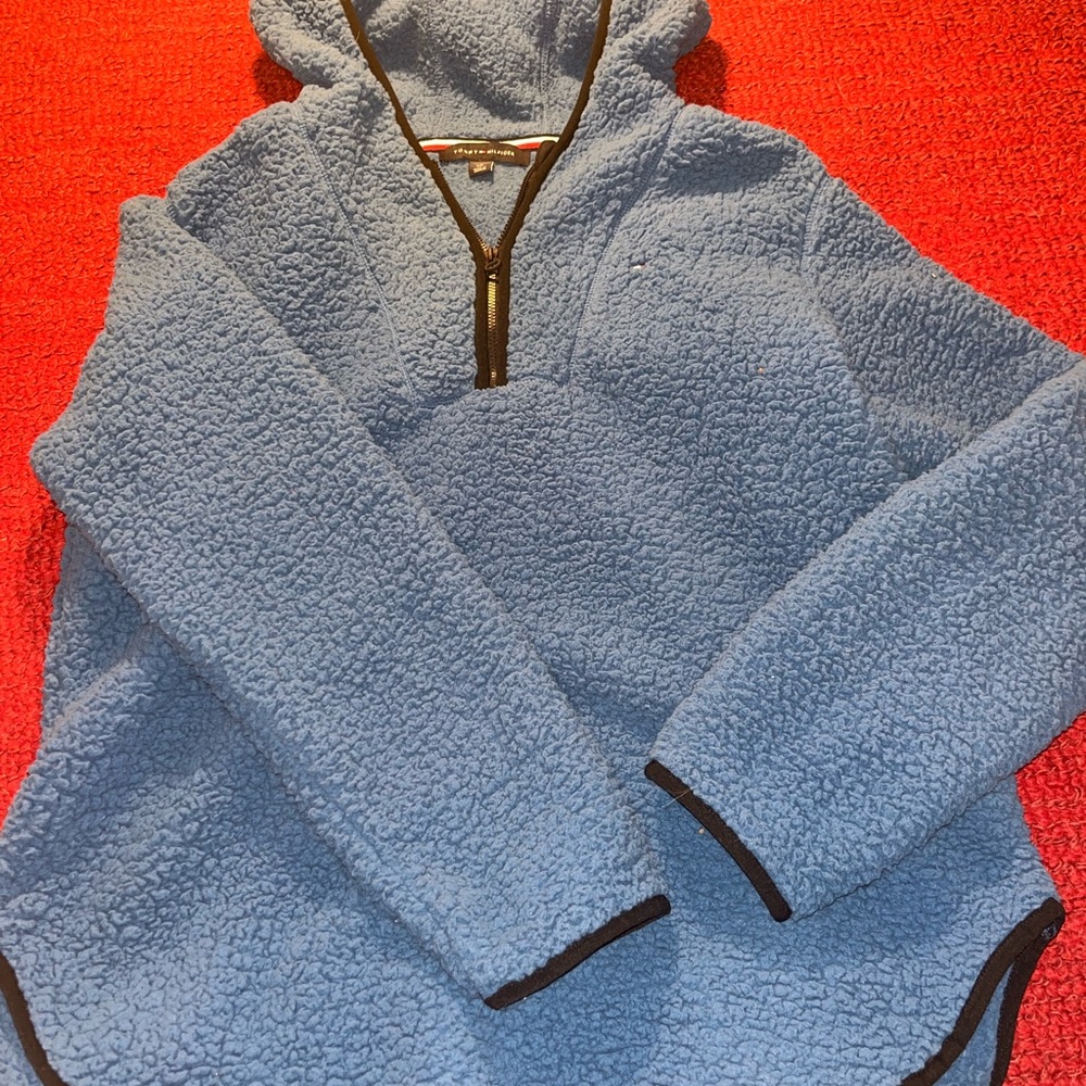Tommy Hilfiger Mens Blue Fleece Jacket